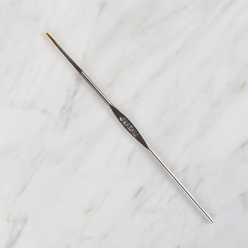 Yabalı Altın Uçlu Metal Saplı Dantel Tığ NO:7 1.30mm